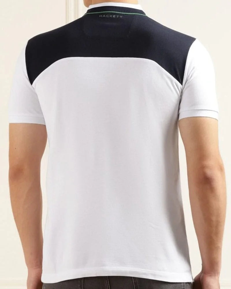 HKT Aston Martin Racing Block Polo – White - Just Brands pk