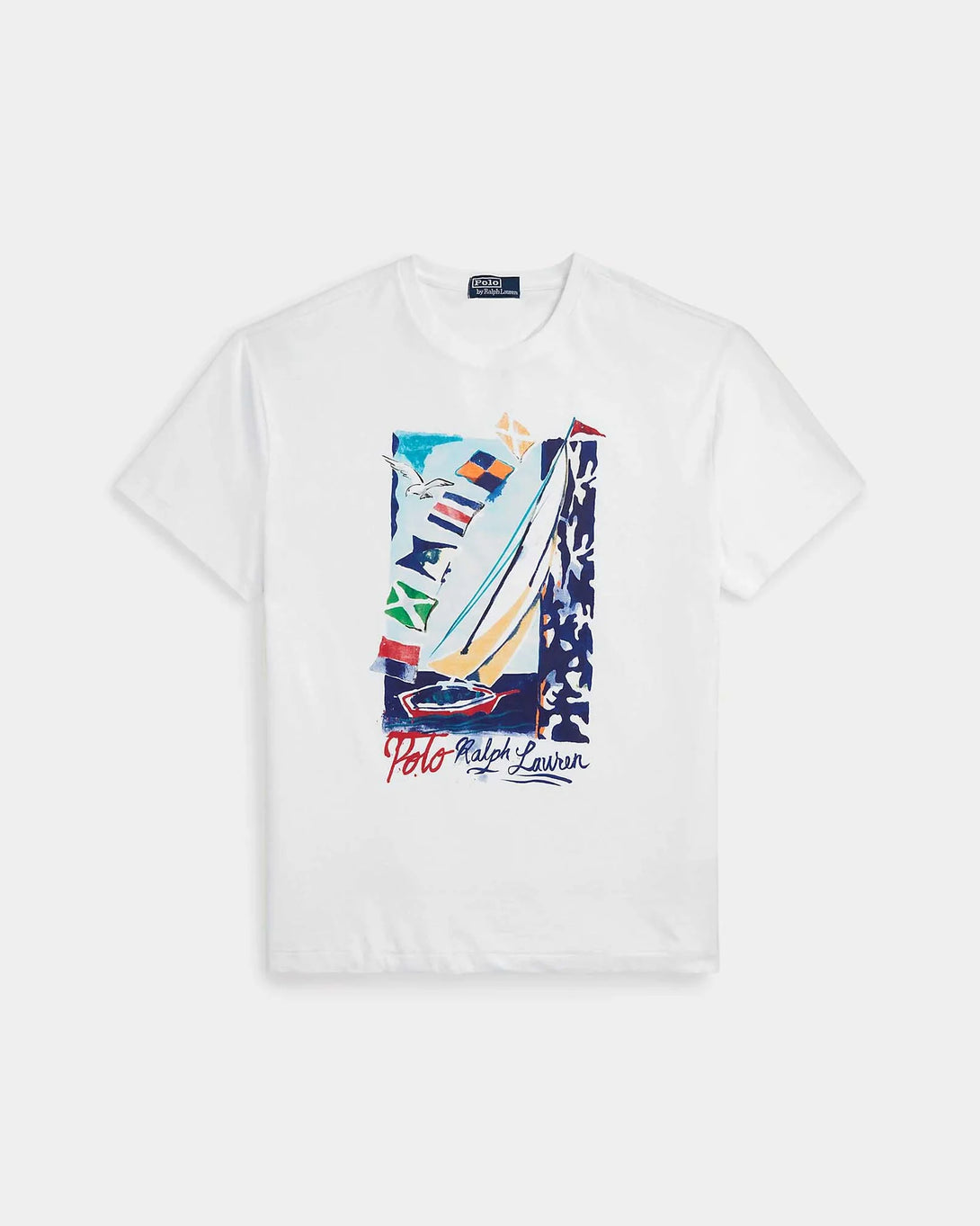 Classic Fit Sailboat Jersey T-Shirt - Just Brands pk