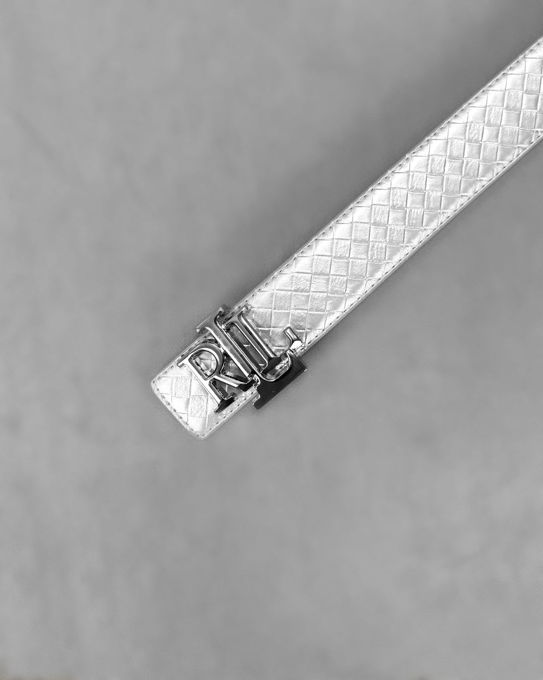 Belt Men’s – Silver RLL – RL – White Pettren - Just Brands pk